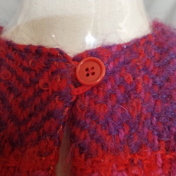 Vintage 80s Handwoven Fiberworks Vest - Picture 6 of 10